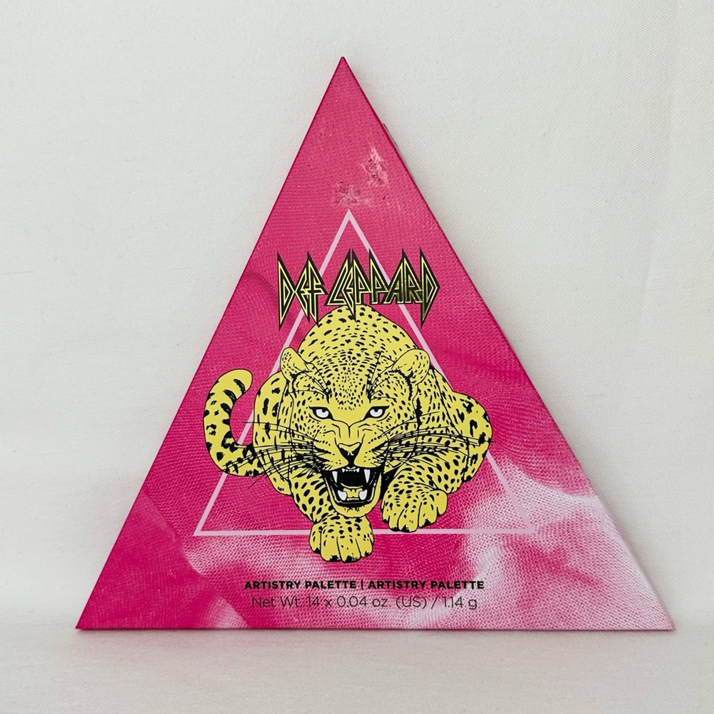 Def Leppard Artistry Eyeshadow Palette Rock and Roll Beauty